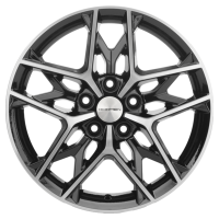 Диск khomen-wheels KHW1709 (CX-5-Seltos) цвет:Black-FP