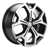 Диск khomen-wheels KHW1710 (2) цвет:Black-FP