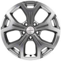 Диск khomen-wheels KHW1710 (Ceed) цвет:Gray-FP