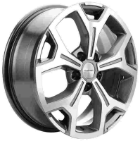 Диск khomen-wheels KHW1710 (Haval F7-F7x) цвет:Gray-FP
