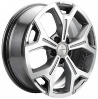 Диск khomen-wheels KHW1710 (Haval F7-F7x) цвет:F-Silver-FP