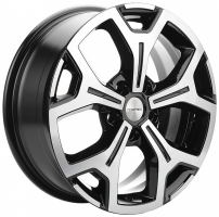 Диск khomen-wheels KHW1710 (Kaptur-Arkana) цвет:Black-FP