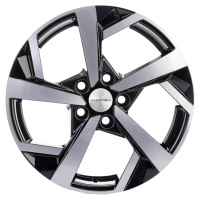 Диск khomen-wheels KHW1712 (Teana-X-Trail) цвет:Black-FP
