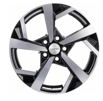 Диск khomen-wheels KHW1712 (Tiguan) цвет:Black-FP