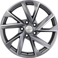 Диск khomen-wheels KHW1714 (Tucson) цвет:Gray-FP
