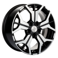 Диск Khomen Wheels KHW1715 цвет:Black-FP