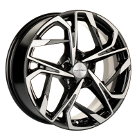 Диск khomen-wheels KHW1716 (Camry) цвет:Black-FP