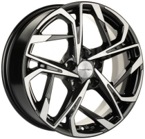 Диск khomen-wheels KHW1716 (Chery tigo 7pro) цвет:Black-FP