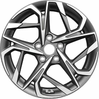 Диск khomen-wheels KHW1716 (i40) цвет:Gray-FP