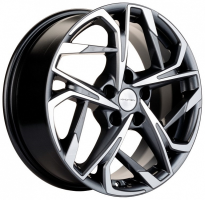Диск khomen-wheels KHW1716 (Qashqai) цвет:Gray-FP