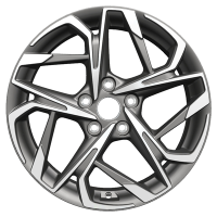 Диск Khomen Wheels KHW1716 цвет:Gray-FP