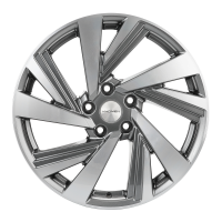 Диск Khomen Wheels KHW1801 цвет:Gray-FP