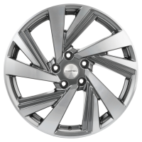 Диск khomen-wheels KHW1801 (X-trail) цвет:Gray-FP