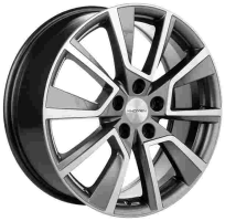 Диск khomen-wheels KHW1802 (Chery Tiggo) цвет:Black-FP
