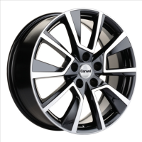 Диск khomen-wheels KHW1802 (Coolray) цвет:Black-FP
