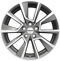 Диск khomen-wheels KHW1802 (Kodiaq) цвет:Gray