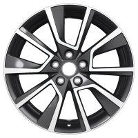 Диск khomen-wheels KHW1802 (Sportage) цвет:Black-FP