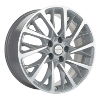 Диск khomen-wheels KHW1804 (Audi A4-A6) цвет:F-Silver-FP
