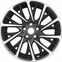Диск khomen-wheels KHW1804 (Camry) цвет:Black-FP