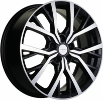 Диск Khomen Wheels KHW1806 цвет:Black-FP