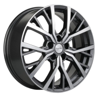 Диск khomen-wheels KHW1806 (Sportage) цвет:Gray-FP