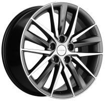 Диск khomen-wheels KHW1807 (A6-Q5) цвет:Black-FP