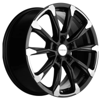 Диск Khomen Wheels KHW1808 цвет:Black-FP