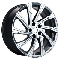 Диск Khomen Wheels KHW1901 цвет:Gray-FP