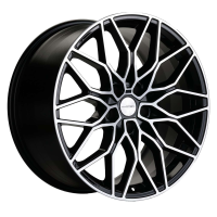 Диск khomen-wheels KHW1902 (3-4-5-6 Front) цвет:Black-FP
