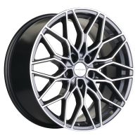 Диск khomen-wheels KHW1902 (3-4-5-6 Front) цвет:Gray-FP