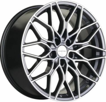 Диск khomen-wheels KHW1902 (3-4-5-6 Rear) цвет:Gray-FP
