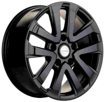 Диск khomen-wheels KHW2003 (LX570-LC100-LC200) цвет:BL (черный глянцевый)