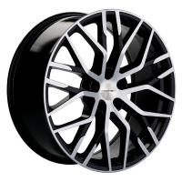Диск khomen-wheels KHW2005 (Touareg) цвет:Black-FP