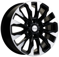 Диск khomen-wheels KHW2010 (LC 300) цвет:Black semi-matt
