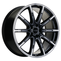 Диск khomen-wheels KHW2102 (GLS-GLE) цвет:Black-FP