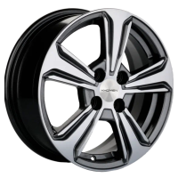 Диск Khomen Wheels KHW1502 цвет:G-Silver-FP