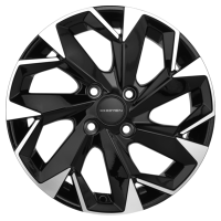 Диск Khomen Wheels KHW1508 цвет:Black-FP