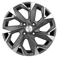Диск Khomen Wheels KHW1508 цвет:Gray-FP