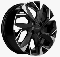 Диск Khomen Wheels KHW1508 цвет:Black-FP