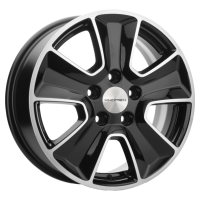 Диск Khomen Wheels KHW1601 цвет:Black-FP