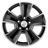 Диск khomen-wheels KHW1601 (Huyndai|Kia) цвет:Black-FP