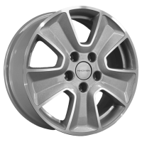 Диск khomen-wheels KHW1601 (Huyndai|Kia) цвет:F-Silver-FP