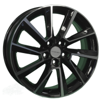 Диск khomen-wheels KHW1604 (Aveo) цвет:Black-FP