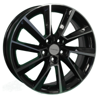 Диск Khomen Wheels KHW1604 (Prius) цвет:Black-FP