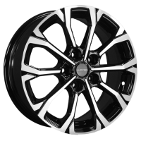 Диск khomen-wheels KHW1605 (Qashqai|Tiida) цвет:Black-FP