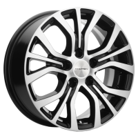 Диск khomen-wheels KHW1608 (Geely Coolray) цвет:Black-FP