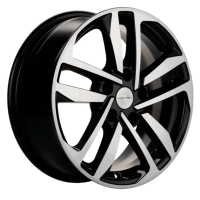 Диск khomen-wheels KHW1612 (Astra) цвет:Black-FP