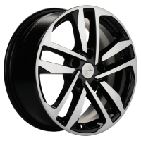 Диск Khomen Wheels KHW1612 цвет:Black-FP