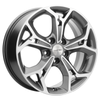 Диск khomen-wheels KHW1702 (Changan CS35-CS35 Pro) цвет:Gray-FP