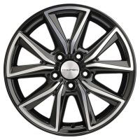 Диск khomen-wheels KHW1706 (CX-5-Seltos-Optima) цвет:Black-FP